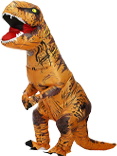 Dinosaurio hinchable